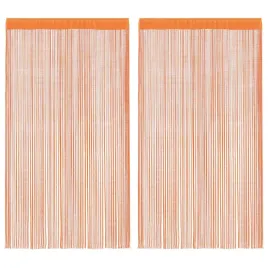 zaslony-sznurkowe-2-szt-pomaranczowe-140x250-cm
