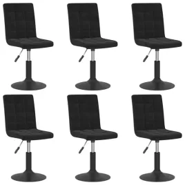 obrotowe-krzesla-stolowe-6-szt-czarne-obite-aksamitem