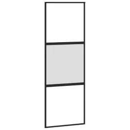 drzwi-przesuwne-czarne-76x205-cm-szklo-hartowane-aluminium