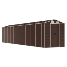 szopa-ogrodowa-brazowa-191x895x198-cm-stal-galwanizowana