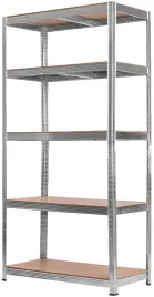 regal-magazynowy-garazowy-metalowy-5-poziomowy-rino-30x75x150cm-875kg-5-mm
