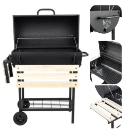 grill-weglowy-ogrodowy-velio-ruszt-chromowany-duzy-czarny