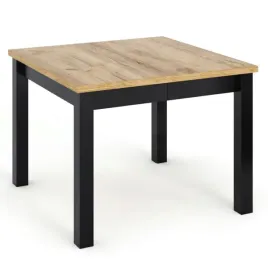 nowoczesny-stol-rozkladany-loft-90x90-do-290-cm-dab-zloty-craft-czarny