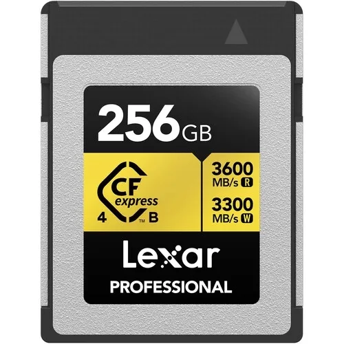 Karta pamięci Lexar CFexpress 4.0 GOLD 256GB Type B (R3600/W3300)