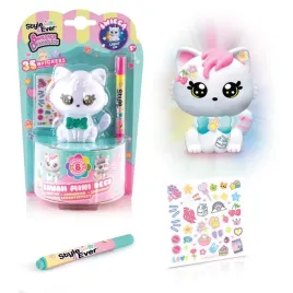 swiecace-dekorozce-kotek-z-zielona-kokardka-zwierzaczek-w-stylu-kawaii-epee
