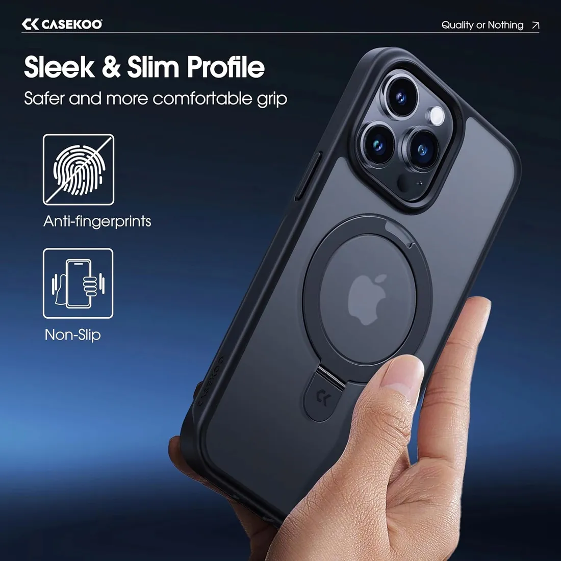 plecki-casekoo-do-apple-iphone-16-pro-czarny