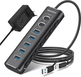 p-10-hub-koncentrator-usb-c-3-2-z-zasilaczem-rshtech-7-portow-usb-3