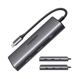 hub-usb-ugreen-cm498-1x-usb-c-1x-usb-c-pd-2x-hdmi-2x-usb-a-3-0-15852