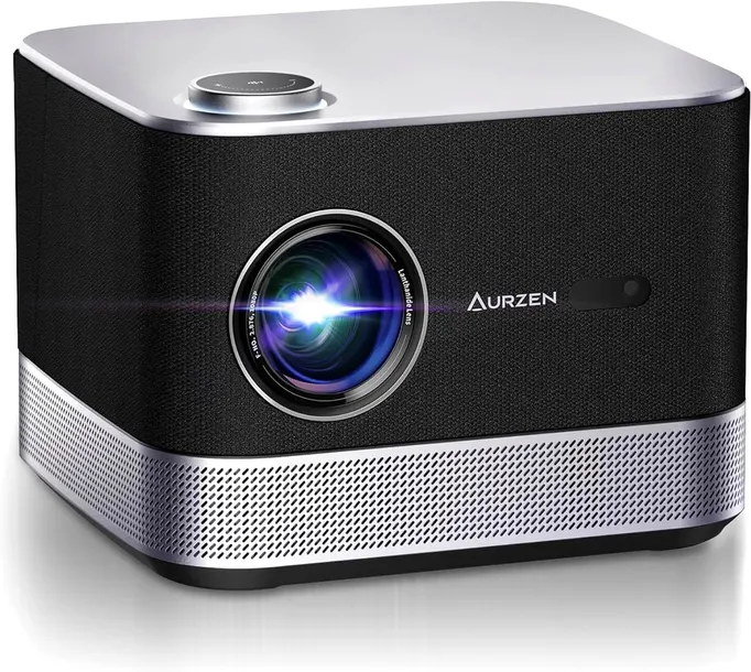 AURZEN Boom 3 projektor 4K, oficjalny-Netflix/DoIby, Auto Focus/Keystone