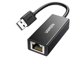 ugreen-adapter-usb-2-0-do-rj45-ethernet-10-100-mbps-or-czarny