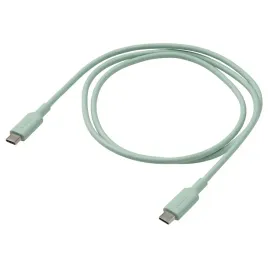ikea-sittbrunn-kabel-usb-c-do-usb-c-1-m-jasnozielony
