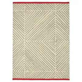 ikea-undervisning-dywan-z-krotkim-wlosiem-kremowy-czarny-170x240-cm