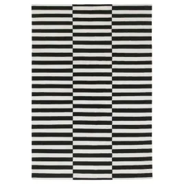 ikea-stockholm-dywan-tkany-plasko-w-paski-czarny-170x240-cm