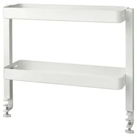 ikea-vattenkar-polka-na-biurko-bialy-49x15-cm