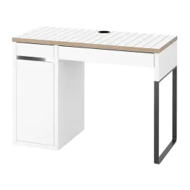 ikea-micke-biurko-105x50-cm-bialy-antracyt