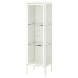 ikea-baggebo-witryna-metalowa-biala-34x30x116-cm