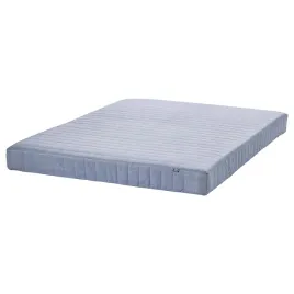 ikea-vadso-materac-sprezynowy-twardy-jasnoniebieski-140x200-cm
