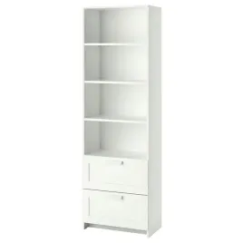 ikea-brimnes-regal-z-szufladami-bialy-60x190-cm