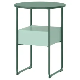 ikea-blankhallan-stolik-nocny-zielony-turkusowy