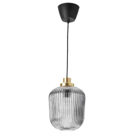 ikea-solklint-lampa-wiszaca-szare-szklo-mosiadz-22-cm