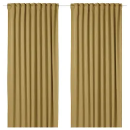 ikea-majgull-zaslony-zaciemiajace-145x300-cm-bezowozolte-1-para