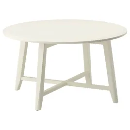 ikea-kragsta-stolik-kawowy-okragly-90-cm-bialy