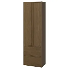 ikea-angsjon-szafka-wysoka-z-drzwiami-i-szufladami-60x35x195-braz
