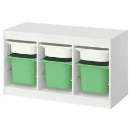 regal-ikea-z-pojemnikami-zielony-bialy