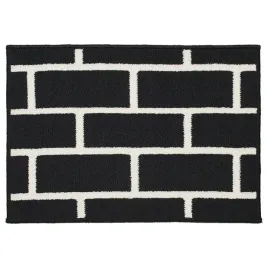 ikea-vandplats-wycieraczka-40x60-cm-czarny-wzor-cegiel