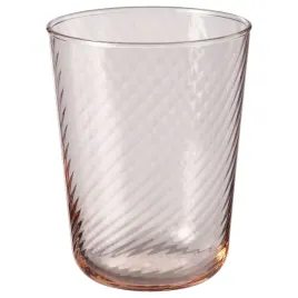 ikea-klipplax-szklanka-w-paski-rozowa-25-cl