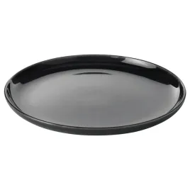 ikea-gladelig-talerz-ciemnoszary-25-cm