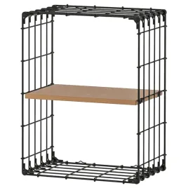ikea-gullhult-polka-scienna-30x40-cm-czarny-sosna-patyna