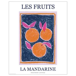 ikea-bild-plakat-40x50-cm-les-fruits-la-mandarine-mandarynki