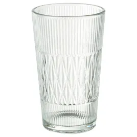 ikea-smallspirea-wazon-szklany-bezbarwny-wzor-22-cm