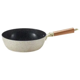ikea-puckellax-patelnia-nieprzywierajaca-ceramiczna-24-cm-bezowa