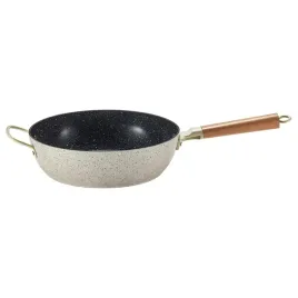 ikea-puckellax-patelnia-ceramiczna-nieprzywierajaca-28-cm-bezowa