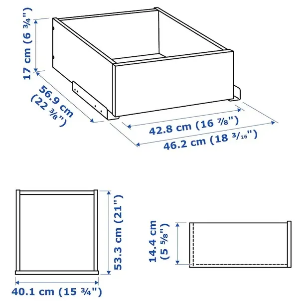 ikea-komplement-szuflada-ze-szklanym-frontem-dab-wysokosc-mebla-16-cm