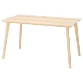 ikea-lisabo-stol-140x78-cm-okleina-jesionowa-bezowy
