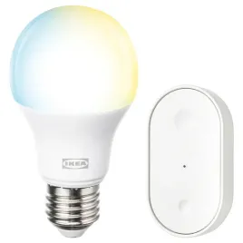 ikea-kajplats-zestaw-startowy-smart-led-biale-spektrum-e27