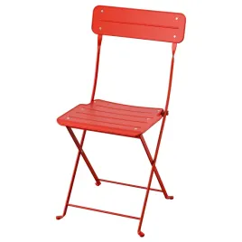 ikea-sundso-krzeslo-skladane-czerwone-do-uzytku-na-zewnatrz