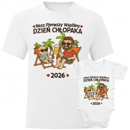 zestaw-koszulka-i-body-z-nadrukiem-dla-taty-i-syna-pierwszy-dzien-chlopaka