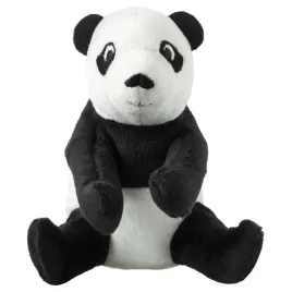 ikea-djungelskog-pluszak-panda-mini-11-cm-czarno-bialy