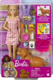 lalka-barbie-narodziny-pieskow-lalka-4-pieski-hck75