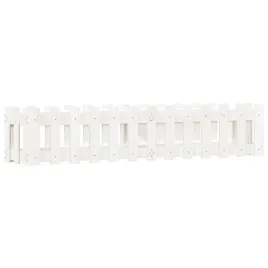 rabata-ogrodowa-z-plotkiem-biala-150x30x30-cm-drewno-sosnowe