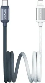 kabel-usams-sj757-seria-bicolor-usb-c-do-lightning-30w-1-2m-bialo-czarny