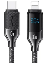 kabel-szybkoladujacy-usams-sj741-seria-hx-usb-c-do-lightning-30w-1-2m-black