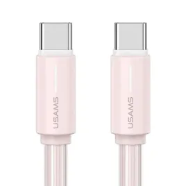 kabel-szybkoladujacy-usams-sj734-seria-yr-usb-c-do-usb-c-60w-1m-rozowy