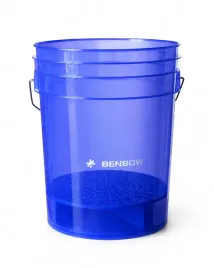 benbow-wiadro-z-separatorem-transparentne-20-l-niebieskie-wash