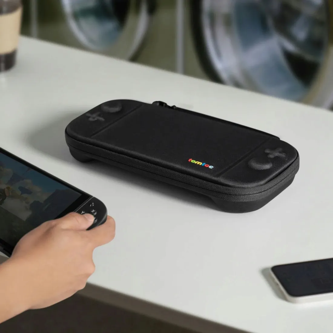 tomtoc-fancycase-g05-switch-2-slim-case-black
