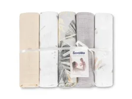 pielucha-tetra-70x80-5-pack-floral-grey